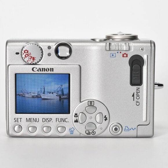 Canon PowerShot S500 Digital Elph Camera 5.0MP 3x Optical Zoom 2GB CF Card MINT - Picture 6 of 16